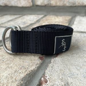 Eastern Mountain Sports Nylon D-Ring Belt in Black, Size Small/Medium
